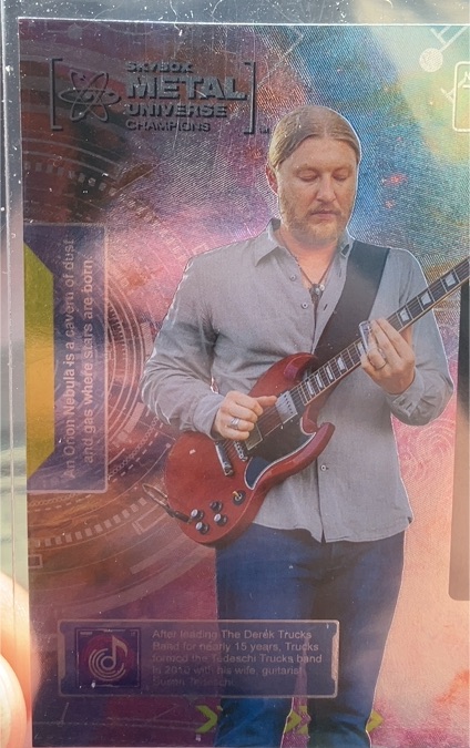 2021 SkyBox Metal Universe Champions #14 Derek Trucks — front
