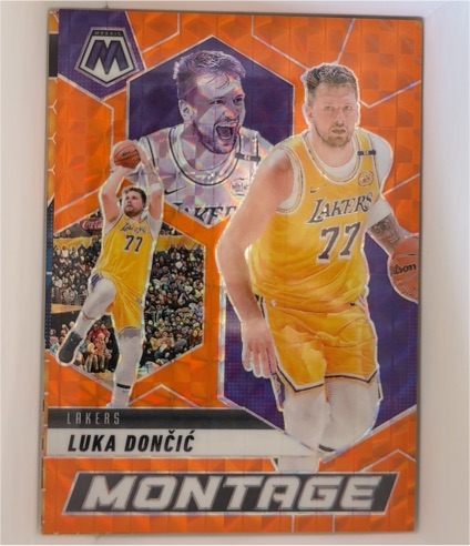 2023 Panini Mosaic Montage Luka Dončić — front