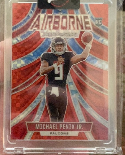 2024 Panini Rookies & Stars Airborne #A-MPJ Michael Penix Jr. — front