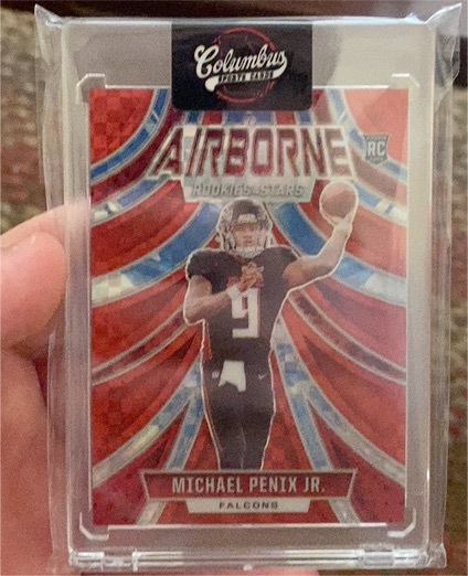 2024 Panini Rookies & Stars Airborne #A-MPJ Michael Penix Jr. — front