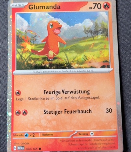 2023 Pokémon Scarlet & Violet #004 Glumanda — front