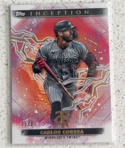 2024 Topps Inception #50 Carlos Correa — front