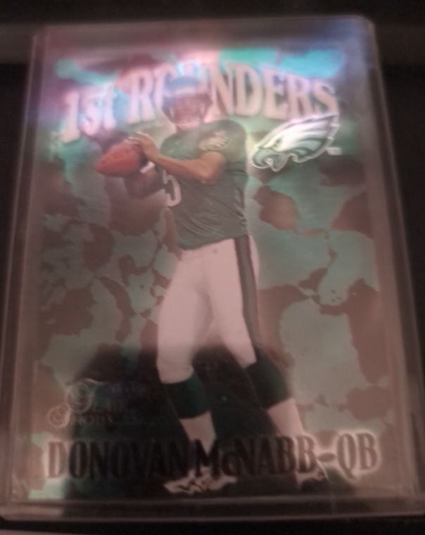 1999 Topps #1st Rounders Donovan McNabb QB — front
