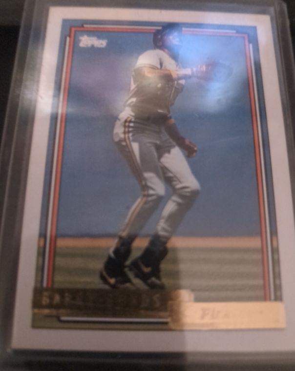 1992 Topps #380 Barry Bonds — front