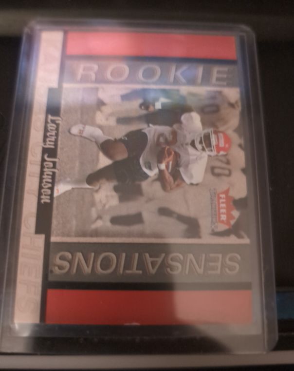 2003 Fleer Tradition Rookie Sensations #12RS Larry Johnson — front