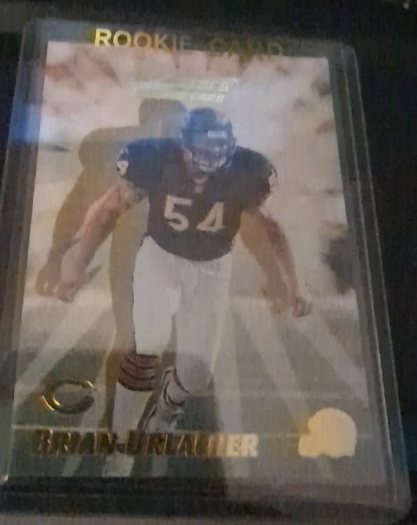 1998 Topps #350 Brian Urlacher Rookie Card — front