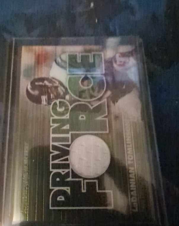 2002 Topps Pristine Driving Force #DF-LT LaDainian Tomlinson — front