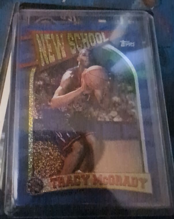 1997 Topps New School Tracy McGrady — front
