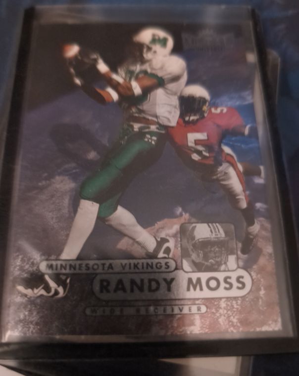 1998 Fleer Metal Universe #190 Randy Moss — front