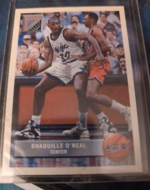 1992-93 Upper Deck McDonald's #P43 Shaquille O'Neal Rookie — front