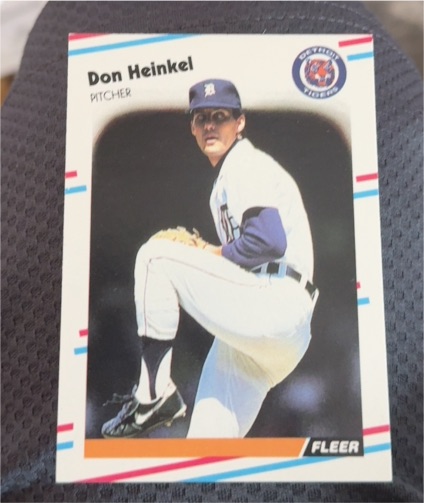 1988 Fleer Update #U-27 Don Heinkel — front