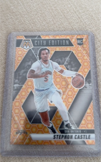 2024-25 Panini Mosaic #290 Stephon Castle — front