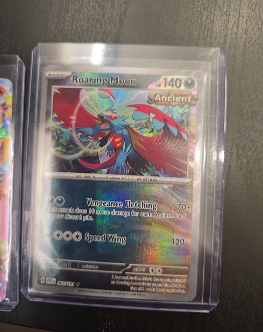 2023 Pokémon McDonald's Promo #011 Roaring Moon — front