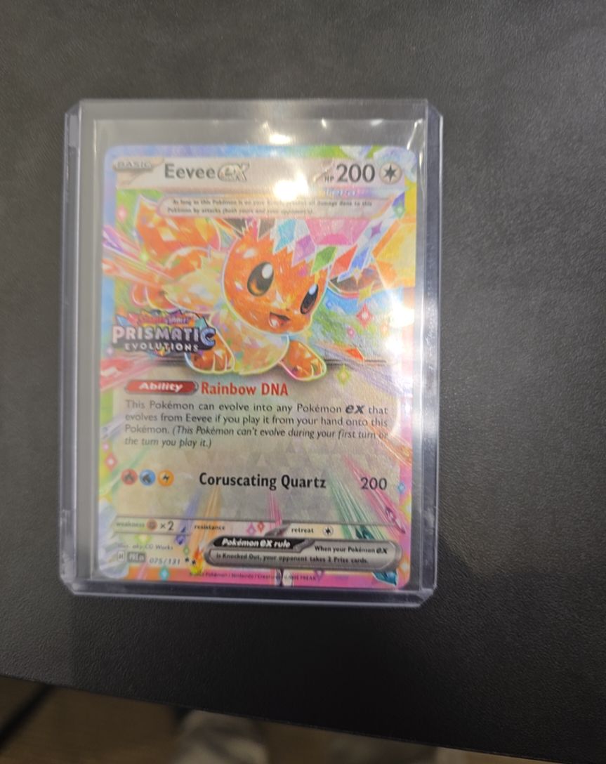 Eevee ex 075/131 Prismatic Evolutions — front