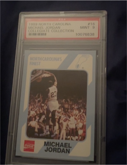 1989 North Carolina Collegiate Collection #16 Michael Jordan — front