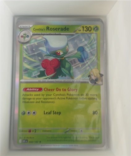 2025 Pokémon Scarlet & Violet Destined Rivals #008 Cynthia's Roserade — front