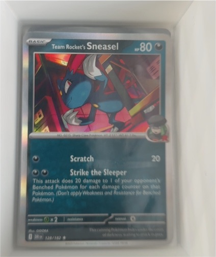 2025 Pokémon Sv10: Destined Rivals #128 Team Rocket's Sneasel — front