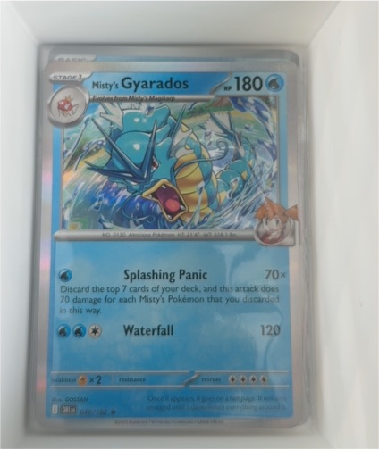 2023 Pokémon TCG SV10: Destined Rivals #049 Misty's Gyarados — front