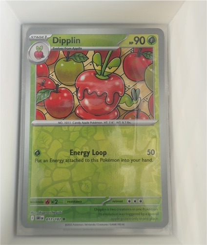 2025 Pokémon #017 Dipplin — front