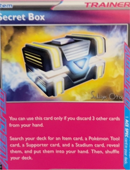 2024 Pokémon TCG Twilight Masquerade #163 Secret Box — front