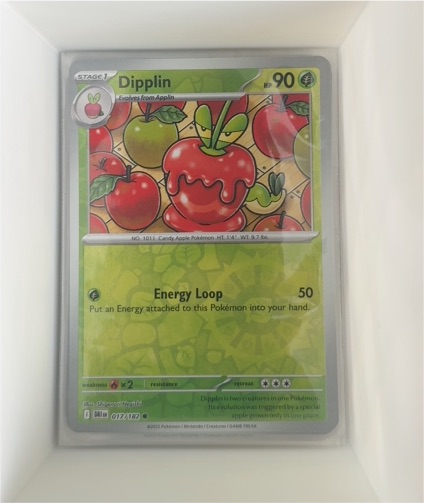 2025 Pokémon Destined Rivals #017 Dipplin — front