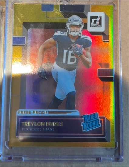2022 Donruss #312 Treylon Burks — front