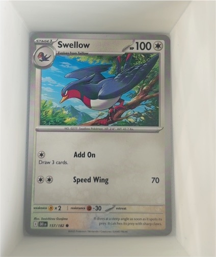 2023 Pokémon Sv10: Destined Rivals #157 Swellow — front
