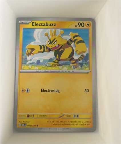 2025 Pokémon #068 Electabuzz — front