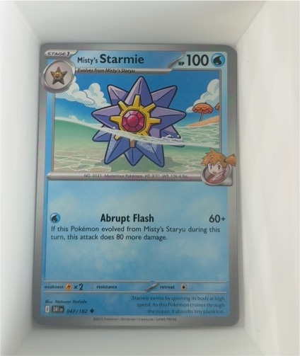 2025 Pokémon Scarlet & Violet Sv10: Destined Rivals #047 Misty's Starmie — front