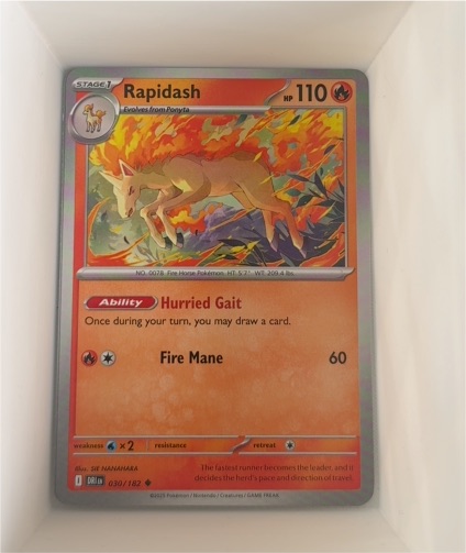 2023 Pokémon TCG Scarlet & Violet #030 Rapidash — front
