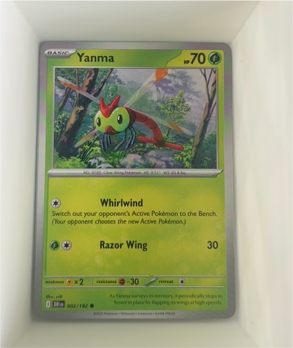 2025 Pokémon SV10: Destined Rivals #002 Yanma — front