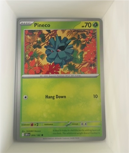 2025 Pokémon #004 Pineco — front