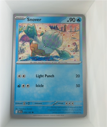 2023 Pokémon Scarlet & Violet SV10: Destined Rivals #059 Snover — front