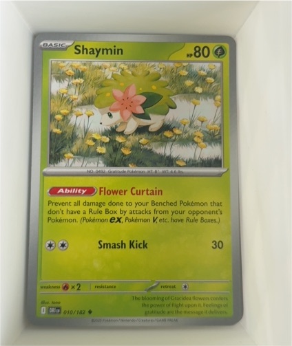 2025 Pokémon SV10 Destined Rivals #010 Shaymin — front
