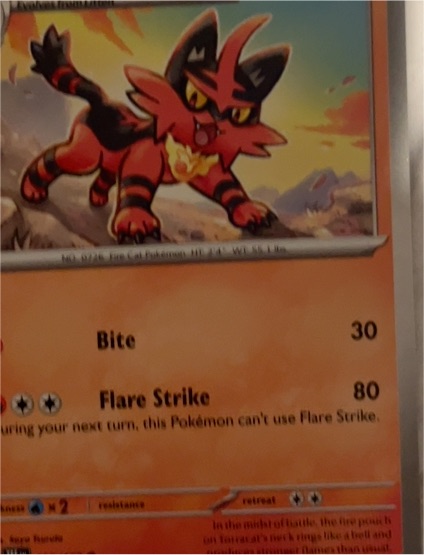2024 Pokémon Scarlet & Violet: Temporal Forces #033 Torracat — front