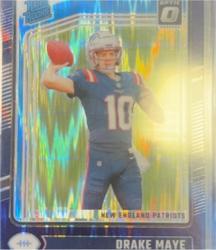 2024 Donruss Optic #229 Drake Maye — front