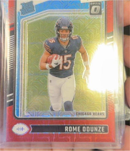 2024 Panini Donruss Optic #286 Rome Odunze — front
