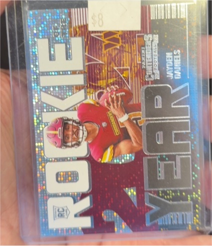 2024 Panini Contenders Rookie of the Year Jayden Daniels — front