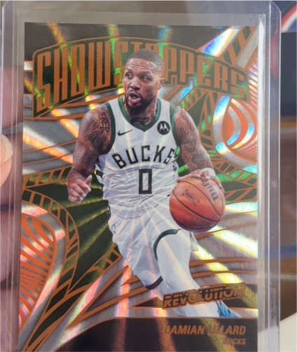 2024-25 Panini Revolution Showstoppers #10 Damian Lillard — front
