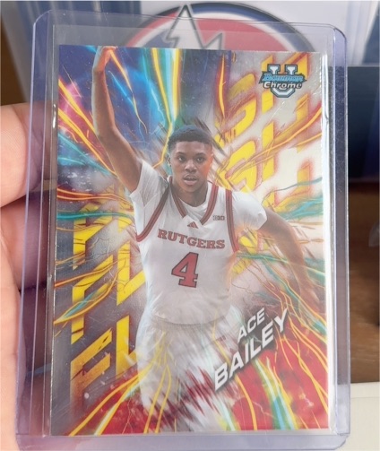 2024-25 Bowman University Chrome Flash #FL-2 Ace Bailey — front