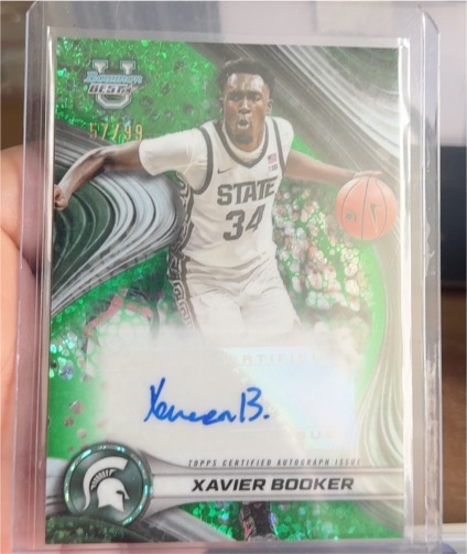 2024-25 Bowman Best U #B24-XB Xavier Booker — front