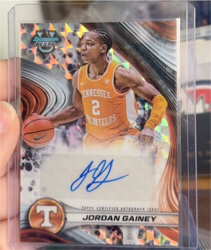 2024-25 Bowman U Best #B24-JG Jordan Gainey — front