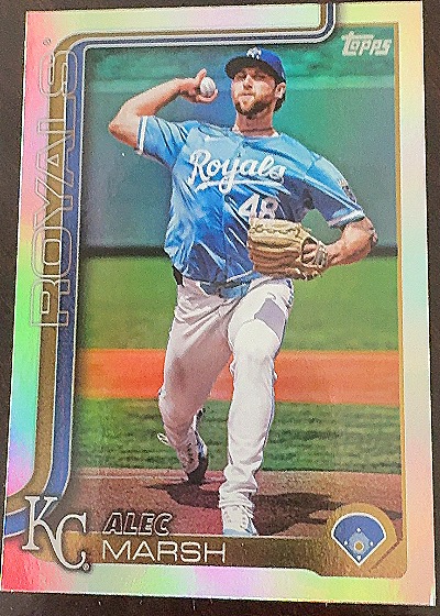 2025 Topps #607 Alec Marsh — front