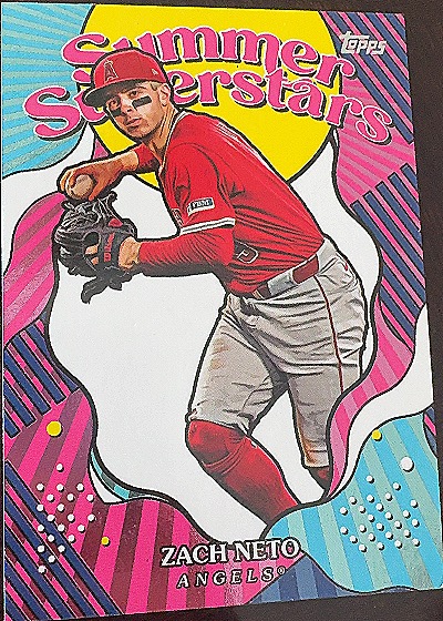 2025 Topps Series 2 Summer Superstars #SS-43 Zach Neto — front
