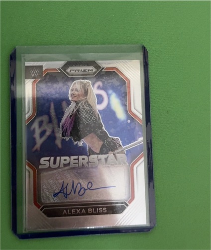 2023 Panini Prizm WWE Alexa Bliss Superstar Autograph — front