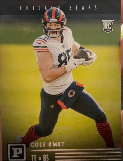 2020 Panini Chronicles #PA-27 Cole Kmet — front