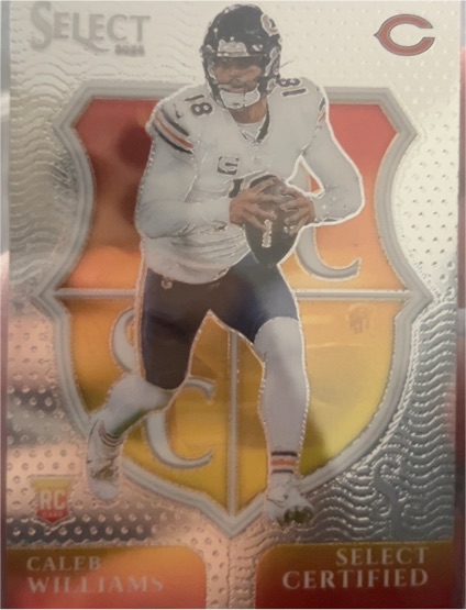 2024 Panini Select #1 Caleb Williams — front