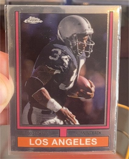 2024 Topps Chrome #74TF-21 Bo Jackson 1974 Topps Football — front