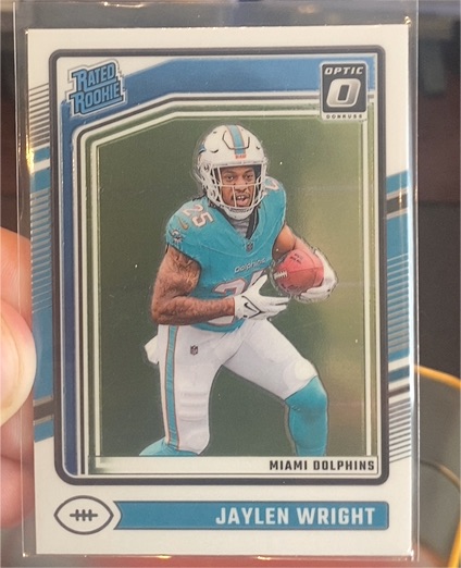 2024 Panini Donruss Optic #249 Jaylen Wright — front
