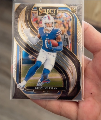 2024 Panini Select Premier Level #153 Keon Coleman Rookie — front
